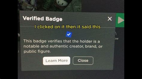 Roblox new verified check mark - YouTube