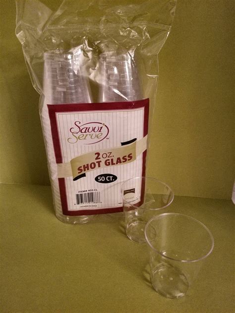 Shot Glasses or Dessert Glasses 2 Oz 50 Ct - Etsy