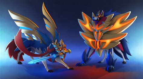 Zacian And Zamazenta Wallpapers - Wallpaper Cave