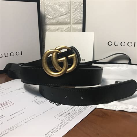 Gucci woman belt 3.0cm GG gold buckle black | Belt, Fashion belt, Belts ...