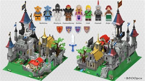 Hyrule Castle LEGO set qualifies for First 2021 Review on LEGO IDEAS ...