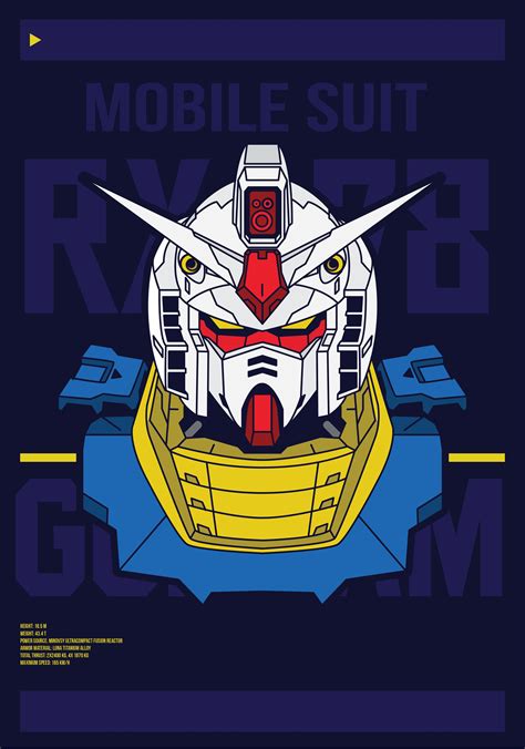 Check out my @Behance project: "Gundam RX-78" https://www.behance.net ...