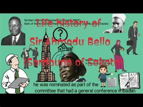 Biography of SIR AHMADU BELLO Education, Origin, Politics, achievement ...