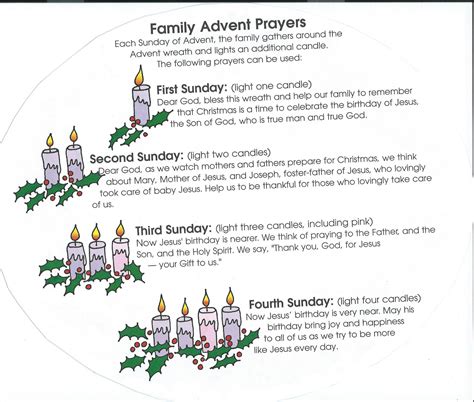 Advent Wreath Meaning Printable - Printable Word Searches