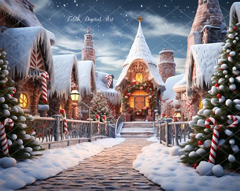 Christmas Village Backdrop Diy | edu.svet.gob.gt