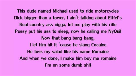 Nicki Minaj - Anaconda Lyrics Only 2014 - YouTube