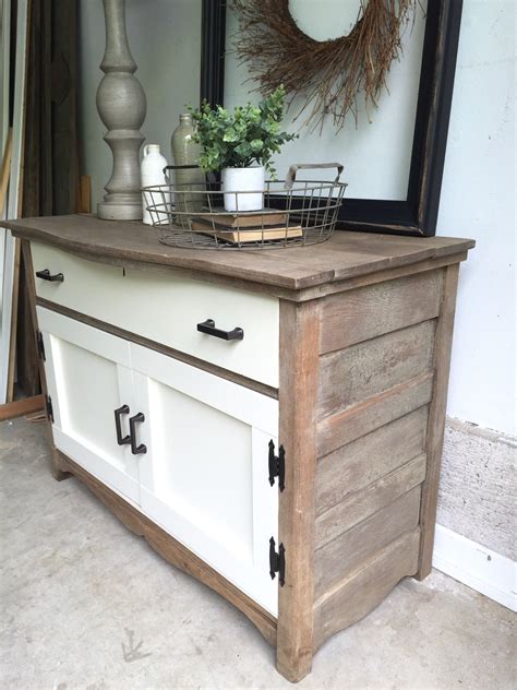 Rustic Farmhouse Dresser White – Idalias Salon