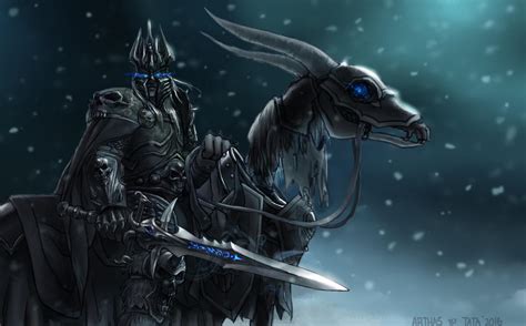 Arthas Menethil (Lich King) Fan Art by tataxi on DeviantArt