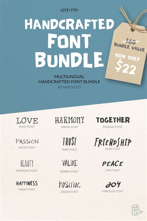 Handwritten Font Bundle Pack | Font bundles, Handwritten fonts, Kid fonts