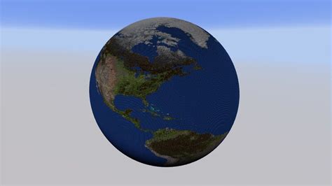 Mega Earth 1.18 (Most Realistic Minecraft Earth) Minecraft Map