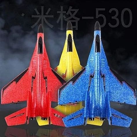 Jet Fighter Stunt Rc Airplane With Automatic Balance System, For Kids ...