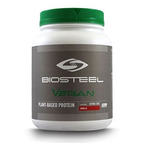 BioSteel - Vegan Plant-Based Protein Vanilla - 2 lb. Reviews 2020