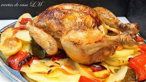 POLLO AL HORNO SUPER JUGOSO RECETA FÁCIL - YouTube