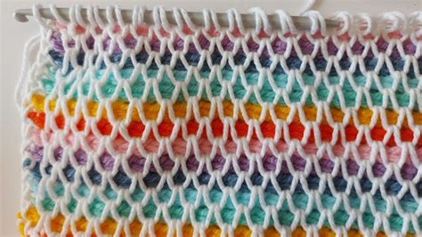 Tunisian Crochet Tutorial: Smock Stitch & Mermaid Scale