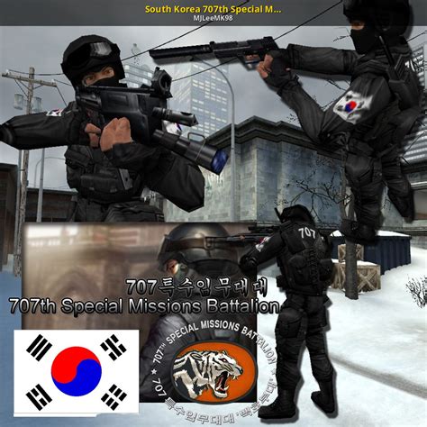 South Korea 707th Special Missions Battalion [Counter-Strike: Condition ...