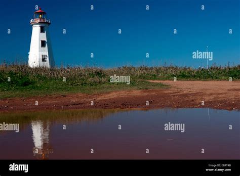 North Cape Lighthouse - North Cape, Prince Edward Island, Canada Stock ...