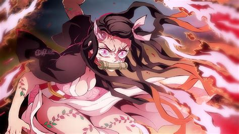 3840x2160 Nezuko Kamado Angry Art , Artist , and Backgrounds, nezuko pc ...