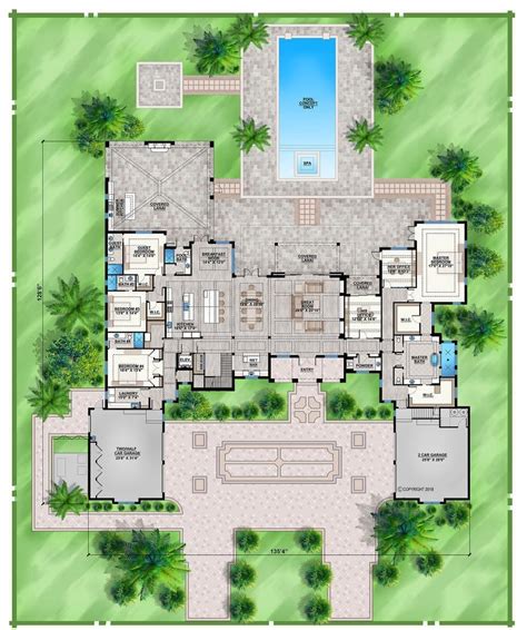 Home Plan Marketplace | Luxury house plans, Florida house plans ...