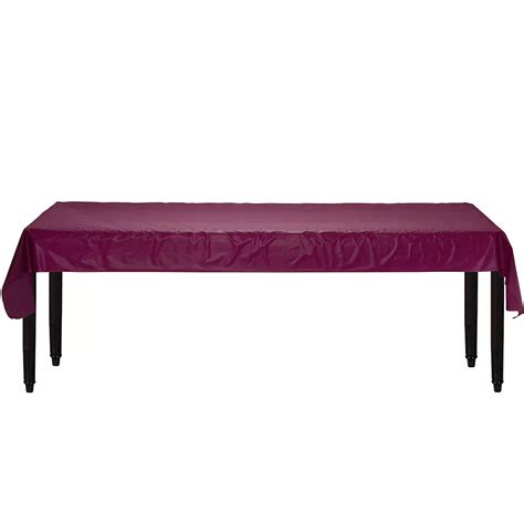 Berry Plastic Table Cover Roll 40in x 100ft | Party City