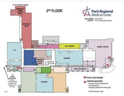 Hospital Floor Map