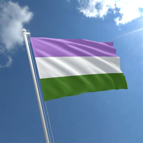 PrideOutlet > Flags > Gender Queer - 3' x 5' Flag w/Metal Grommets