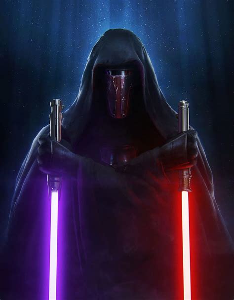 Darth Revan, black, dark side, lightsaber, starwars, the force, HD ...