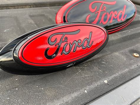 Custom Painted Ford Oval Emblems - Etsy