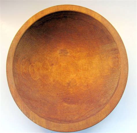 Vintage Wood Bowl Antique Wooden Munising Bowl Old Primitive