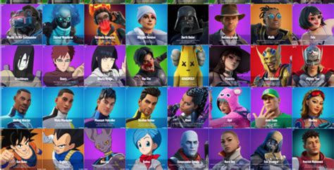 Create a ALL Fortnite Skins (22.10) Tier List - TierMaker