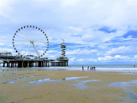 Scheveningen Beach - The Hague, Netherlands | Netherlands, Beach, Cloudy