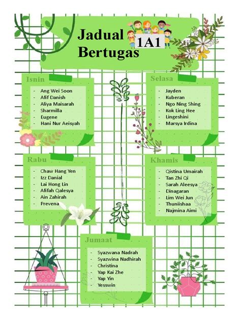 Jadual Bertugas | PDF