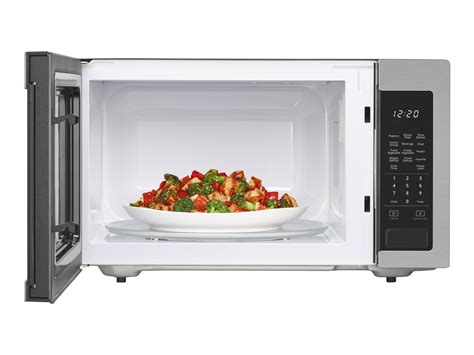 Whirlpool WMC30516HZ - Microwave oven - 1.6 cu. ft - 1200 W - stainless ...