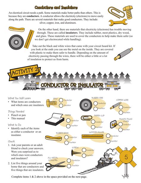 Conductors And Insulators Worksheet – Pro Worksheet