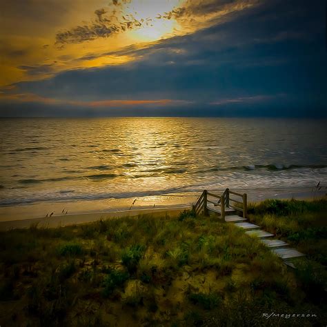 Early Morning Beach Photograph by Robert Meyerson - Fine Art America