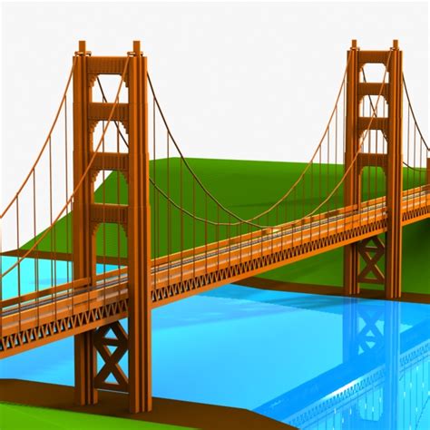 Cartoon Bridge 3D Model $15 - .3ds .fbx .max .unknown .obj - Free3D