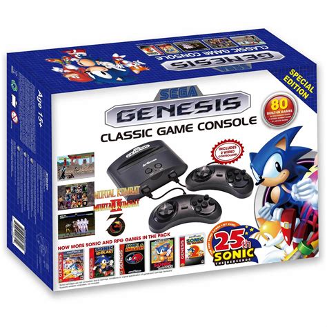 Sega Genesis Classic Game Console Special Edition 80 Jogos - R$ 499,00 ...