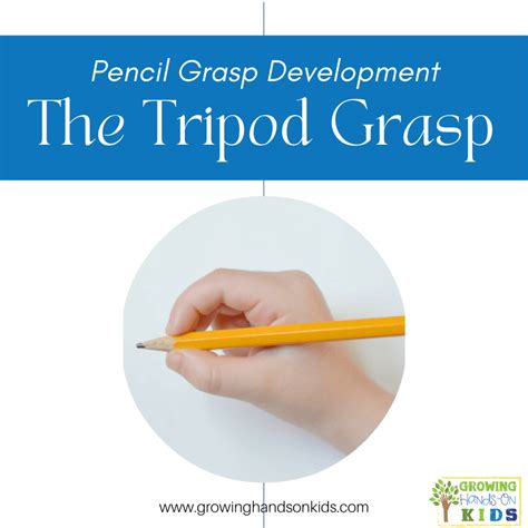 Pencil Grasp Development: The Tripod Grasp