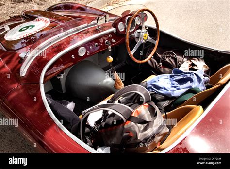 Ferrari 212 Barchetta interior Stock Photo - Alamy