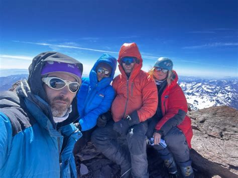 Aconcagua Climbers on the Summit! - Mountain Trip Guides Telluride Colorado