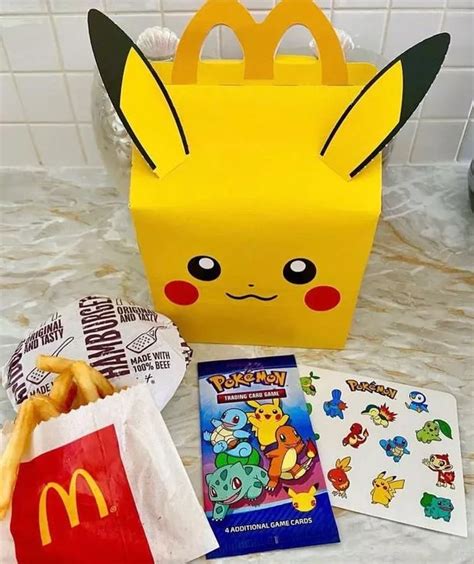 Pokemon Happy Meal returns to McDonald's featuring 90s childhood ...