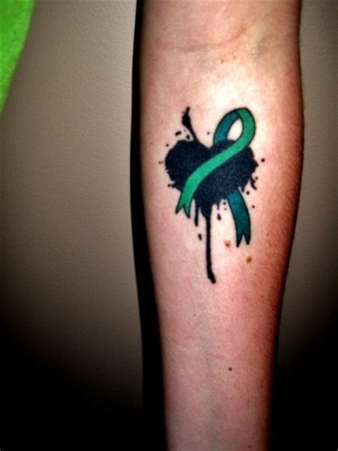 FYeahTattoos.com | Awareness ribbons tattoo, Black tattoo cover up ...