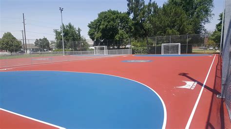 Futsal Soccer Court Construction | Utah | Parkin Tennis Courts