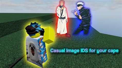 Casual image IDs for your cape P5 | Strongest Battlegrounds - YouTube