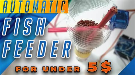 DIY - How to make Automatic Fish feeder for under 5$ [Subtitle] - YouTube