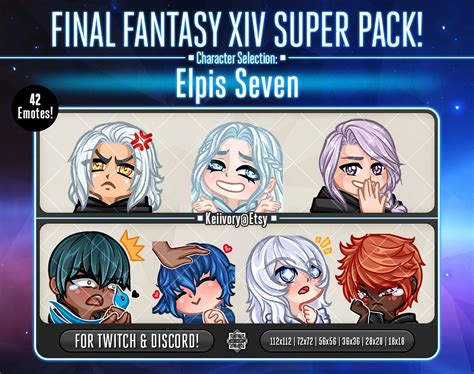 FFXIV Emote Super Pack: Elpis Seven - Etsy