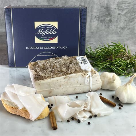 Lardo di Colonnata IGP 500g – TET Tuscany Excellence Taste