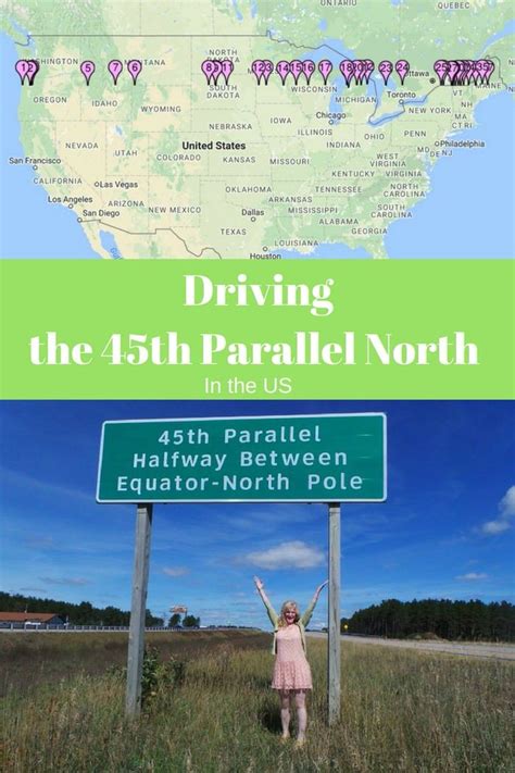 Driving the 45th Parallel North in the United States | Travel fun, Road ...