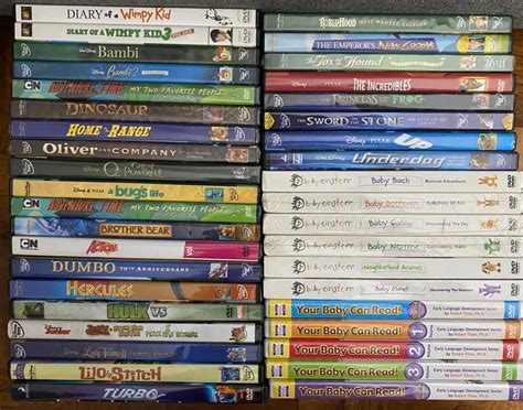 Original DVD Movies / Shows for Kids.. P125 each title.., Hobbies ...