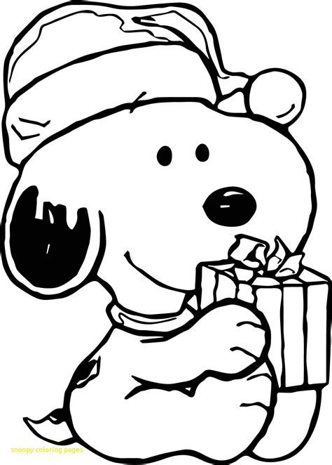 Snoopy Doghouse Christmas Coloring Pages Coloring Pages