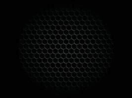 Honeycomb Pattern Black